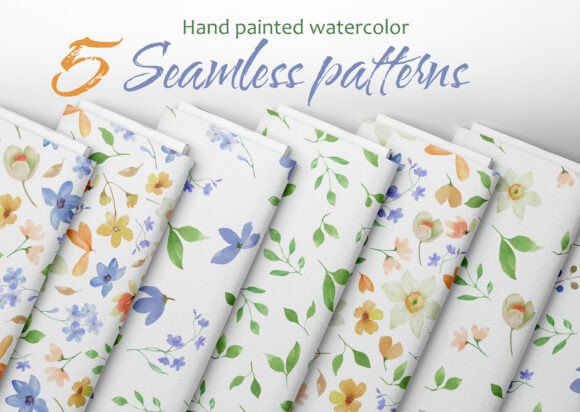 Spring Bloom Patterns Collection